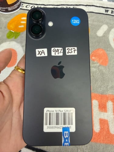 iPhone 16pluse ថ្ម 99%