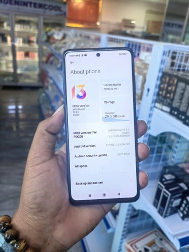 Poco x3pro sim2 ram8G 256G. / សានុំ