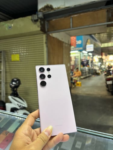 Samsung S23Utra 256G Ram8G Sim2 Global ម៉ាសុីននិងអេក្រង់ស្រុីន