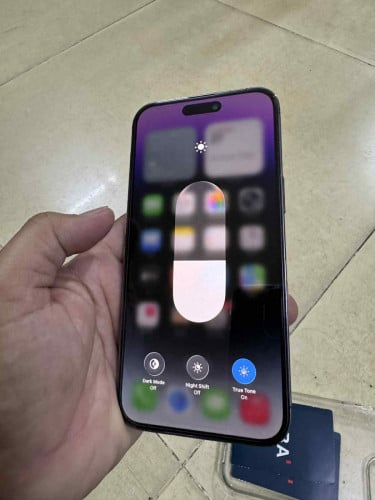 Sell iPhone 14pro max 256G ZP ដូពីមុខ 97%
