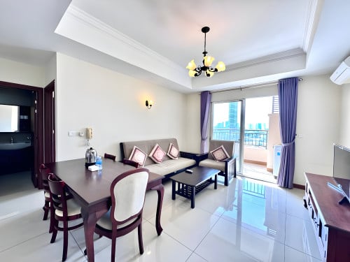 Spacious 1BR For Rent In Bali 3 Condo- Chroy Changva