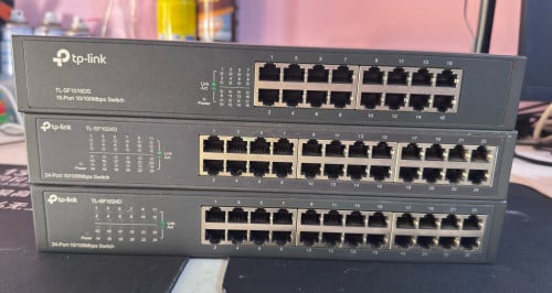 Switch TP-LINK 100MB 16P & 24P