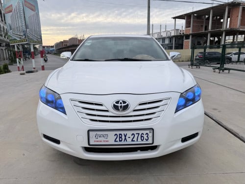 Toyota Camry 2007 LE កៅអីចុច ក្នុងលឿង ប្រភេទឡានមូលឡានសានុំ ឡានថ្មីខ្លាំង