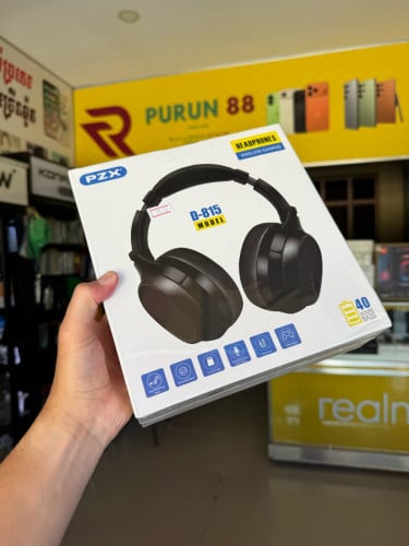 កាស់ Bluetooth PZX-D815 ធានាល្អ​ ទាំងអស់គុណភាព​ នឹងសម្លេង