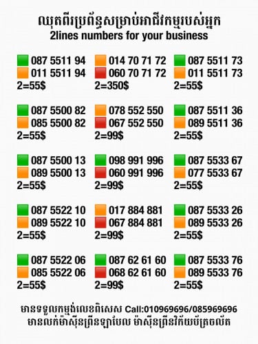 ឈុតពីរប្រព័ន្ធសម្រាប់អាជីវកម្ម