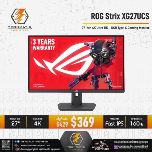 Asus XG27UCS 4k 160hz