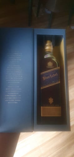 Blue label