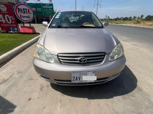 Corolla ឆ្នាំ 03 ធានាឡានថ្មីគ្មានទាស់