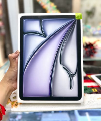 IPad Air M2 ទំហំផ្ទុក (256G) WiFi Only Full Box 100% No Active