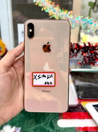 IPhone XS Max ទំហំផ្ទុក (64G) Model LLA តួស្អាត 98%