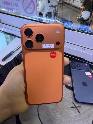 Iphone17promax 256G ZA battery 100% ទើបសាកបាន36ដង