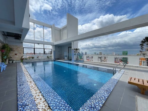 N443 | Brand New 1 Bedroom with Rooftop Pool Near Russian Market