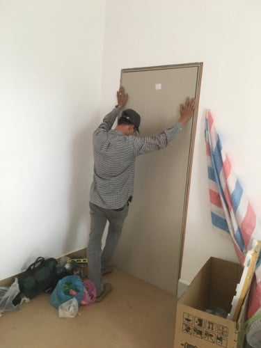 Painting renovation floor tile cielling ជាងថ្នាំណ័