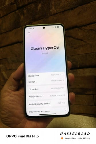 Redmi Note 13 ក្រុមហ៊ុន 256G Ram 16G 98%