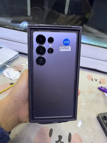 Samsung S25ultra 512G ក្រុមហ៊ុន ស្អាតដូចថ្មី