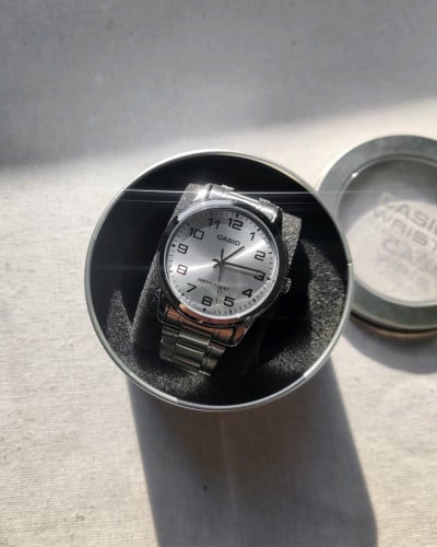 នាឡិកាដៃបុរស Authentic Casio MTP-V001D-7B💯🔥