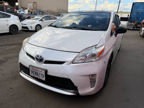 🚘2012 Prius option4 Deluxe Sola ស្លាយកុងទរ័ JBL អេក្រង់ធំ ពូកស្បែក កៅអីចុច អូតូ កំដៅកៅអី