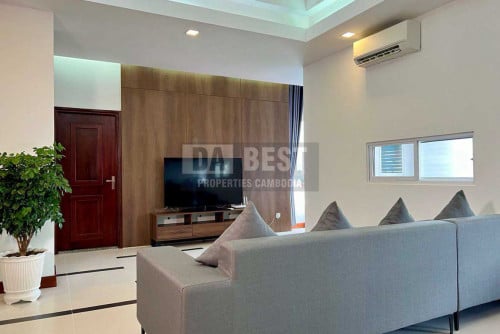 2 Bedroom Apartment with Gym and Swimming Pool For Rent In Phnom Penh - BKK1 Area