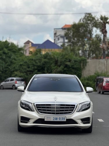 2015 Mercedes Benz S350D ម៉ាសូត ទឹកថ្នាំសុីន 98%