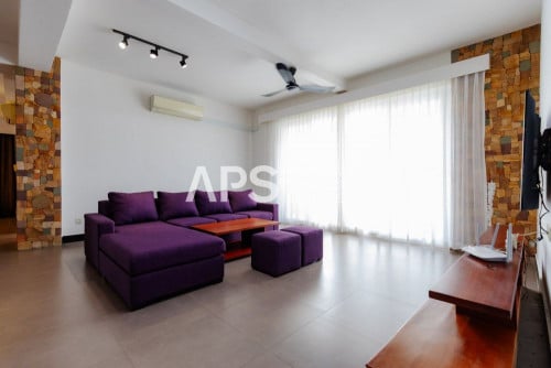 3 Bedroom Apartment For Rent | Tonle Bassac | Phnom Penh