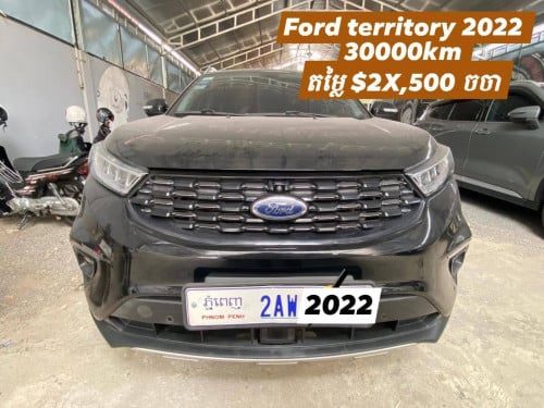 FORD Territory 2022  30000km ស៊ីនមួយជុំ អត់បុកប៉ះ​