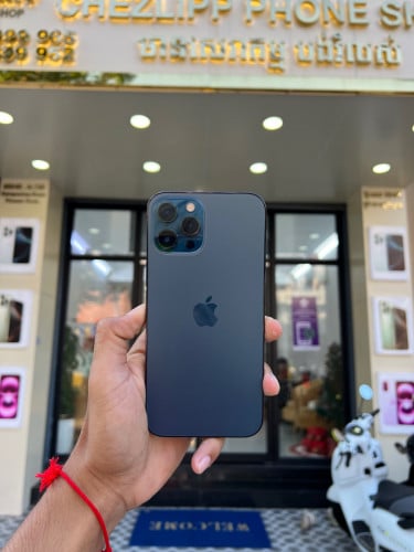 iPhone 12 promax 128G LL/A ស្អាតសំនុំសុីន 390$