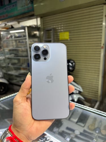 Iphone13pro max 128G LL sim2 ESIM ដូរអេក្រង់GX ម៉ាសុីនស្រុីន