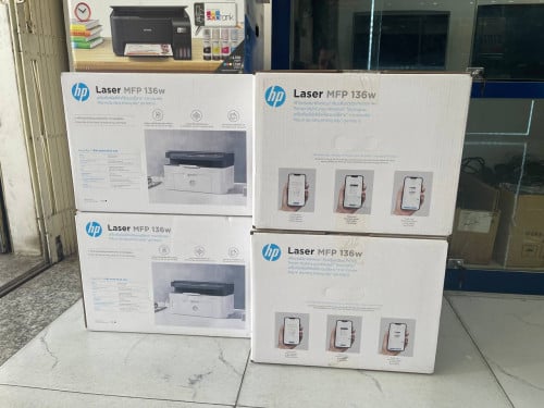 Laser Printer 136W , Print , Scan , Copy (Wifi) New=155$