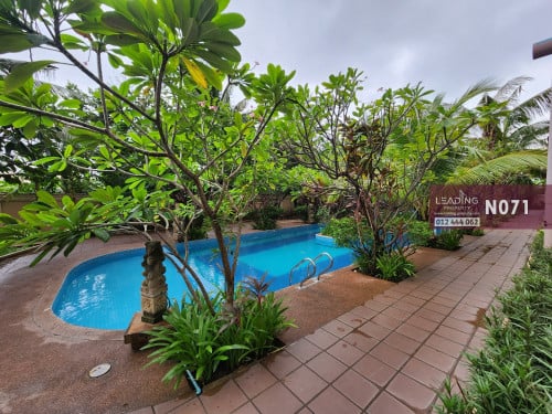 N071 | Gym and Pool, 1 Bedroom Apartment For Rent in Chroy Changva