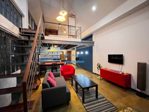 N1033 | Loft Apartment in BKK3 For rent