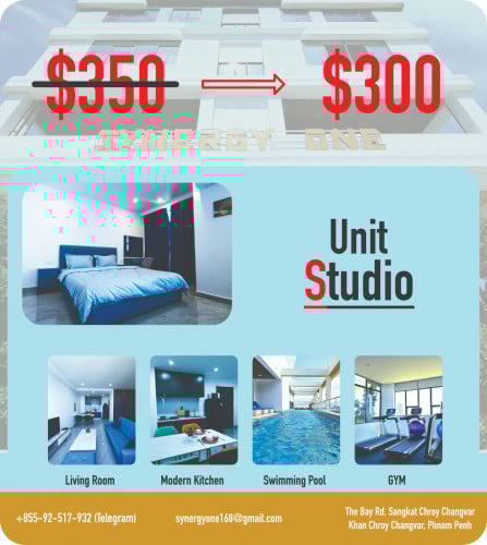 Studio Apartment for rent