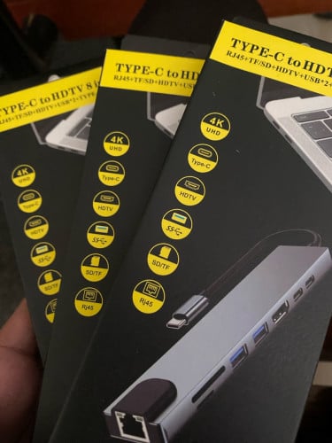 Type C Multi Functional Adapter for (almost type c device)