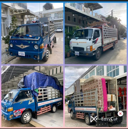 ឡានជួលដឹកឥវ៉ាន់ 25 ខេត្តក្រុង 070302163/0717521654