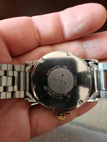 Authentic Orient Titanium Quartz Watch