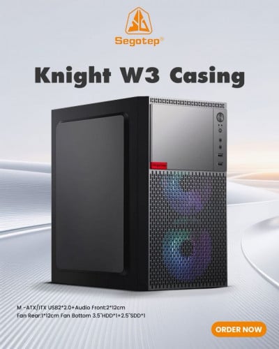 Case Destop Gaming Brand Segotep ឥវ៉ានមាននៅក្នុងស្តុកគ្រប់មុខ មានធានា1ខែ