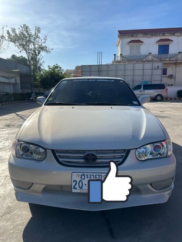 Corolla 2000 ឡានស្អាត ធានា​អត់​បុក​ អត់​ប៉ះ​ អត់​បាញ់​ថ្នាំ​ដូរពណ៍​ 5000$​​​ វ៉ៃ​ដូរ​ បង់​រំលស់​បាន​