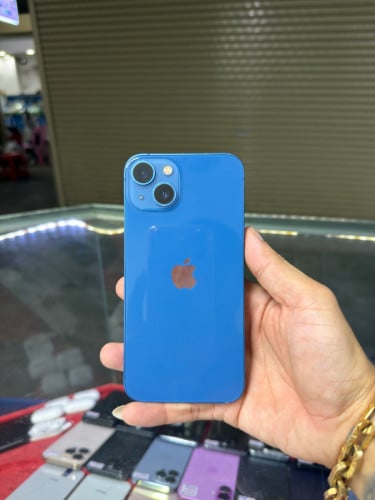 iPhone 13 Blue CH/A HD128GB Phone Condition 95% 🔋ដូរថ្ម , ដូរអេក្រង់&អុចអេក្រង់បន្តិច