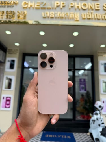 iPhone 16 pro 128G LL/A ស្អាត99% សំនុំសុីន 750$