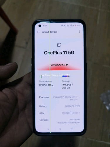 one plus 11  5g all original  99%