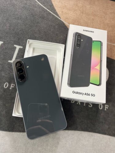 Samsung A56 5G 12G 256G  black  99% 349$