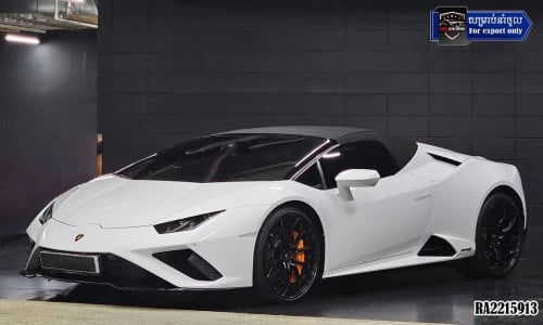 ទទួលនាំចូល | Pre order 2021 Lamborghini Huracan Evo Spyder LP610-2 V10 Petrol