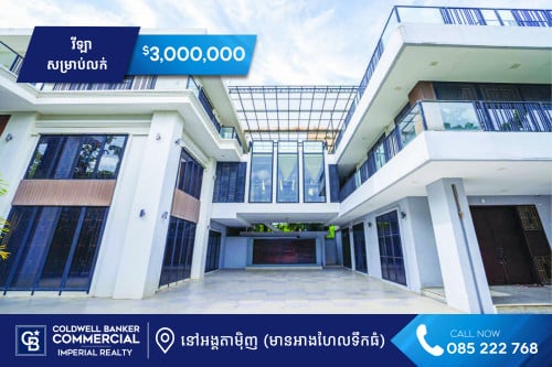 🏡 វីឡា​សម្រាប់​លក់ នៅម្ដុំវត្តអង្គតាម៉ិញ ​(H-14803)
