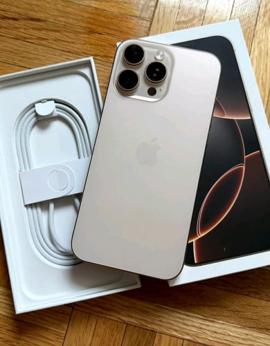 16 Pro Max XA 256GB ស្អាតដូចថ្មី99% ថ្ម100% មានប្រអប់ Fullest