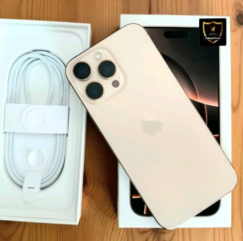 16 Pro Max XA 256GB ស្អាតដូចថ្មី99% ថ្ម100% មានប្រអប់ Fullest