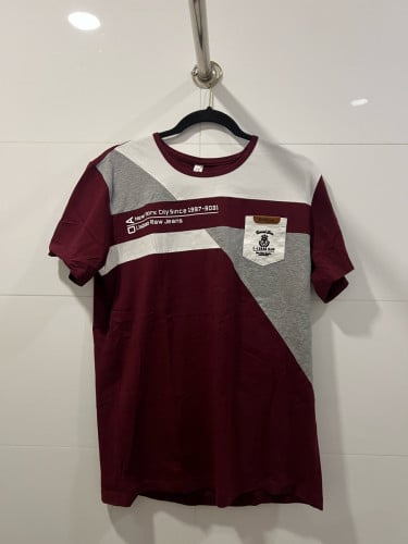 2 T-Shirts - Red and White Color