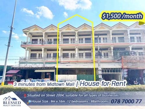 3 minutes from Midtown Mall 💥 House for Rent 💥