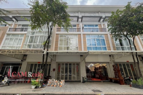 4 Bedrooms Shophouse For Rent In Borey Peng Huoth Boueng Snor