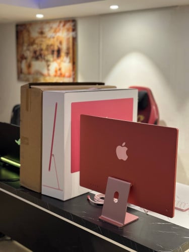 iMac M4 10-Core 16GB 256GB Magic Keyboard with Touch ID - Pink (Used 99.99%)