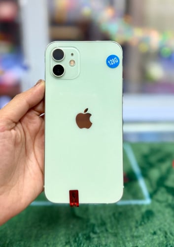 IPhone 12 ទំហំផ្ទុក (128G) Model LLA Color Green តួស្អាត 98%