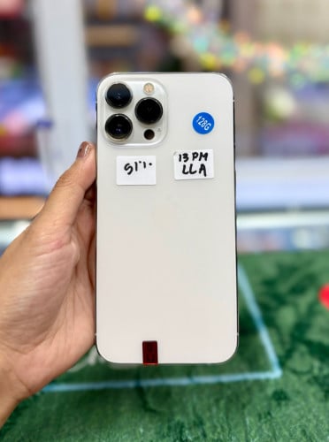 IPhone 13 Pro Max ទំហំផ្ទុក (128G) តួស្អាត 98% Model LLA